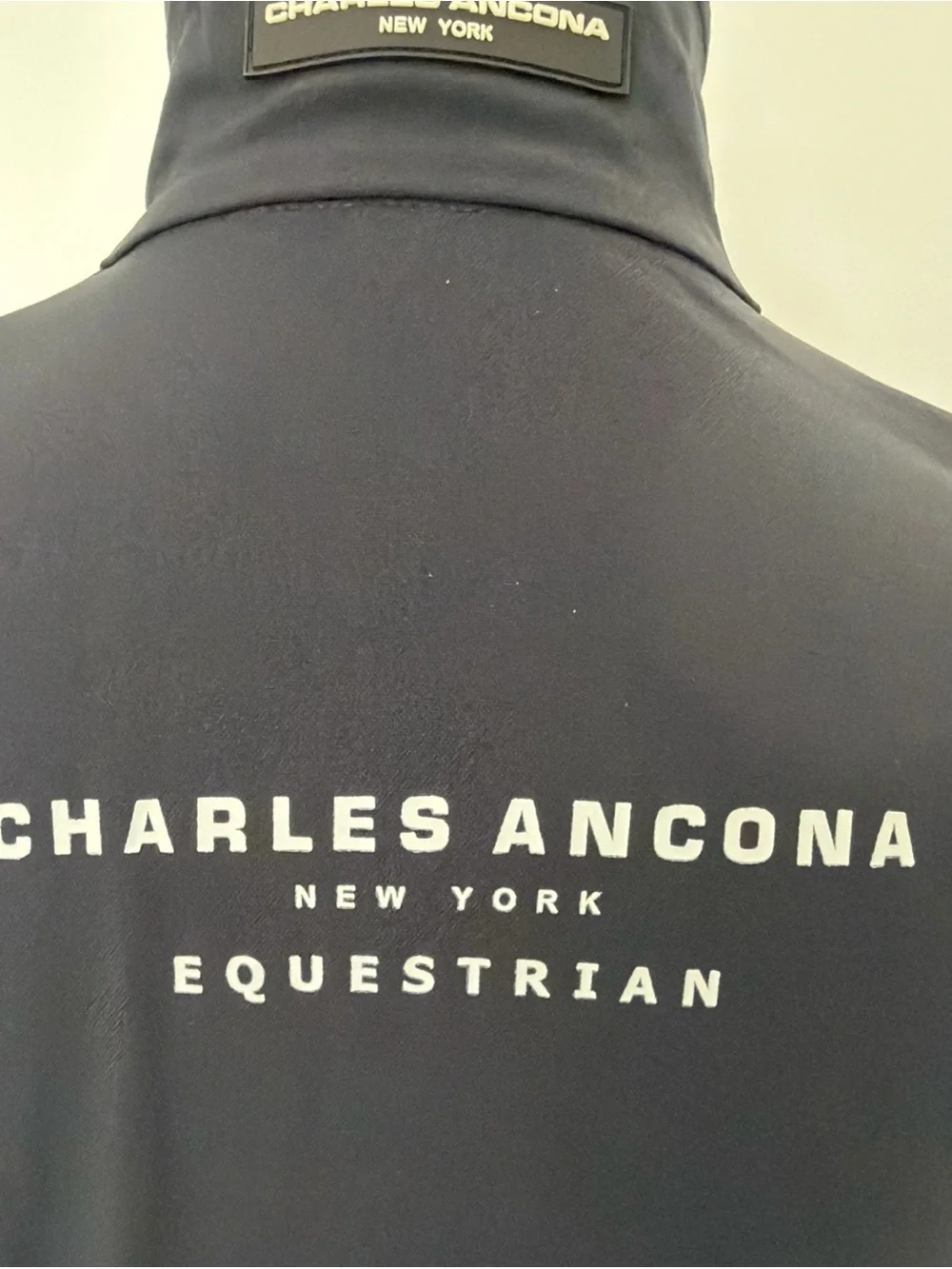 Charles Ancona Women’s Full Zipper Training Equestrian Jacket Blue Size S NWOT